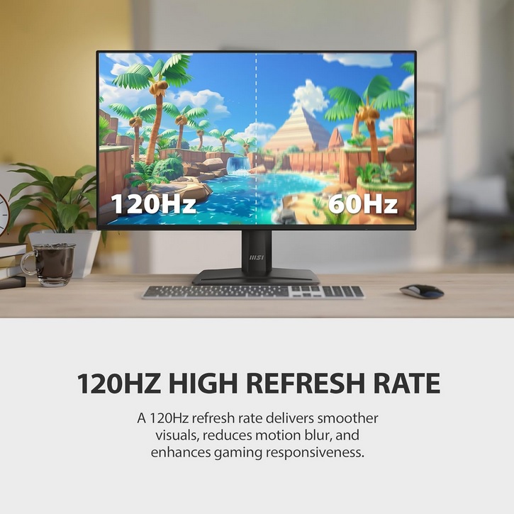 MONITEUR MSI PRO MP252 E2 120HZ IPS 25 POUCE BLACK FHD